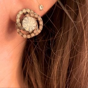 Opalescent Swirl Earrings